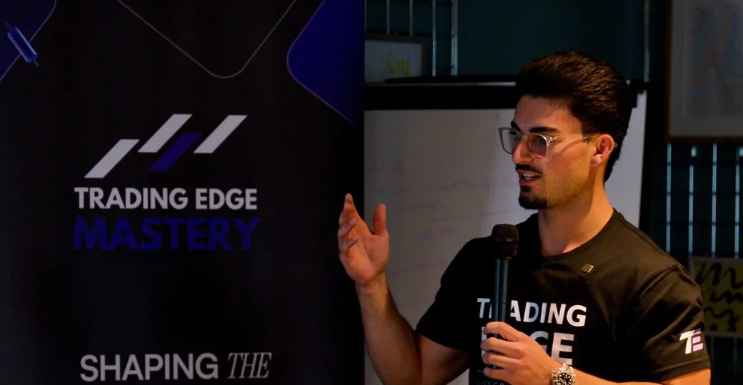 Trading Edge live trading session